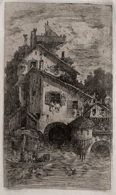 Mlýn od Rodolphe Bresdin