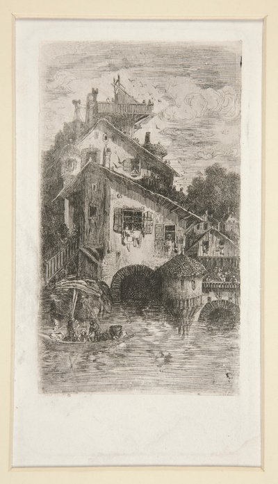 Mlýn od Rodolphe Bresdin