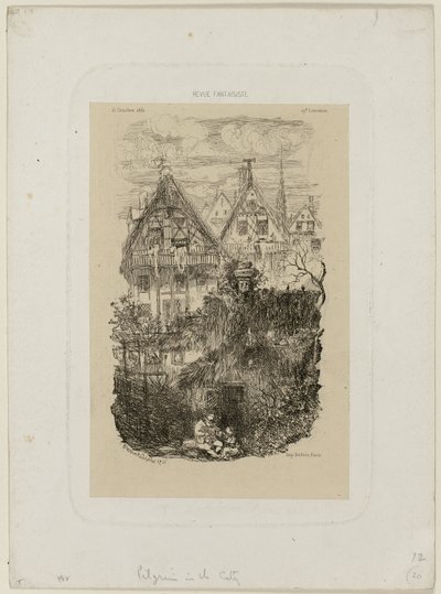 The Neighborhood, z Revue Fantaisiste od Rodolphe Bresdin