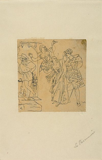 Vězeň od Rodolphe Bresdin