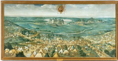 Požár ve městě Hayn. 10014232 ... od Rodrigo de Holanda
