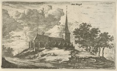Kostel v Nederhorst den Berg Den Bergh (název na objektu) od Roelant Roghman