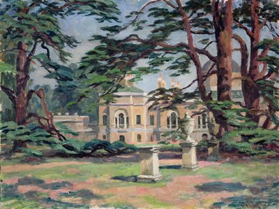 Chiswick House (olej na plátně) od Roger Eliot Fry