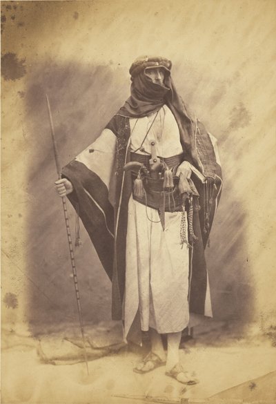 Arabský velitel na tureckém velitelství. od Roger Fenton