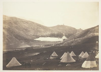 Balaklava ze Strážného vrchu od Roger Fenton