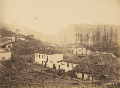 Balaklava, pohled na moře. od Roger Fenton