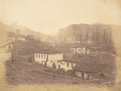 Balaklava, pohled směrem k moři. od Roger Fenton