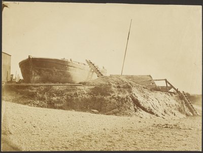 [Loď na pláži] od Roger Fenton