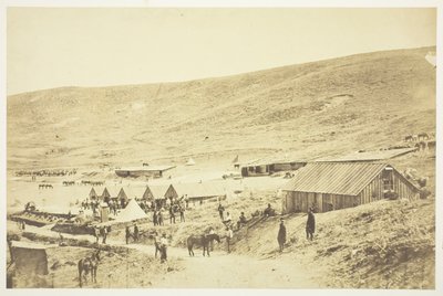 Tábor 4. lehkých dragounů od Roger Fenton