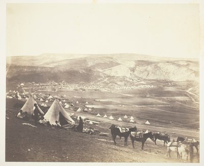 Jezdecký tábor, Balaklava od Roger Fenton