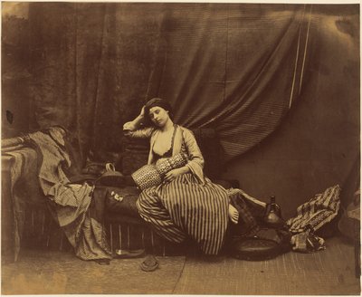 Zamyšlená odaliska od Roger Fenton