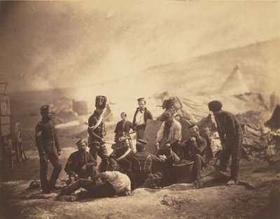 Kuchařský dům 8. husarského pluku od Roger Fenton