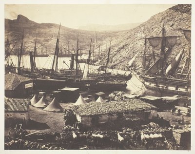Kozácká zátoka, Balaklava od Roger Fenton