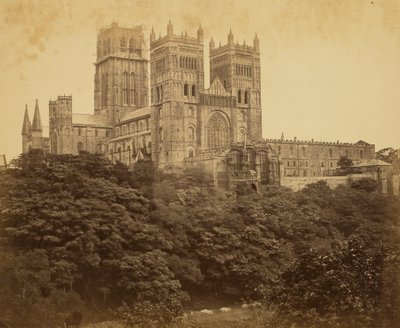 Západní průčelí Durhamu od Roger Fenton