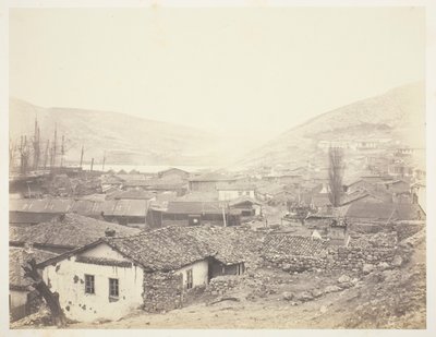 Celkový pohled na Balaklavu od Roger Fenton