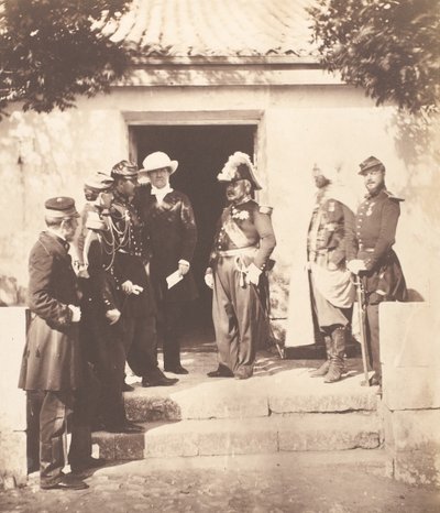 Skupina v centrále, 1855. od Roger Fenton