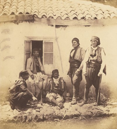 Skupina Černohorců. od Roger Fenton
