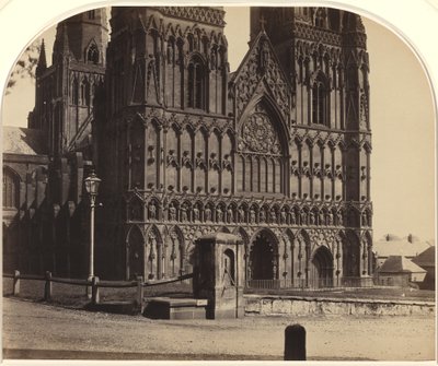 Katedrála Lichfield od severozápadu od Roger Fenton