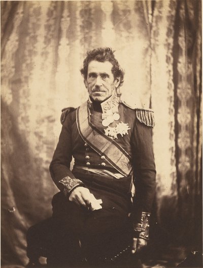 Generálporučík Sir De Lacy Evans, G.C.B. od Roger Fenton
