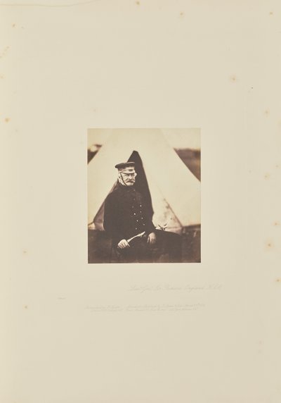 Generálporučík sir Richard England, K.C.B. od Roger Fenton