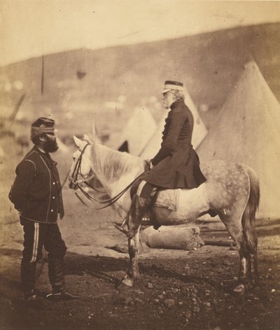 Generálporučík Sir J.Y. Scarlett, K.C.B. od Roger Fenton