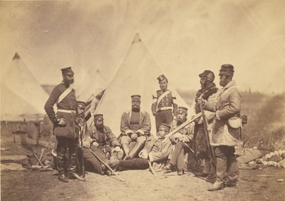 Důstojníci a mužstvo 89. pluku. od Roger Fenton
