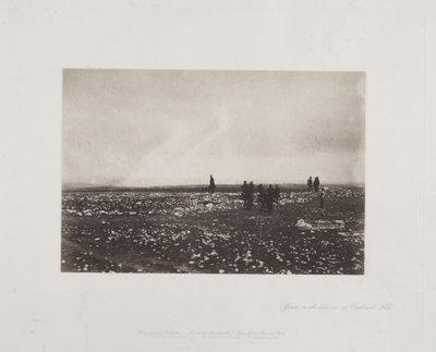 Důstojníci na vyhlídce na Cathcartově kopci od Roger Fenton