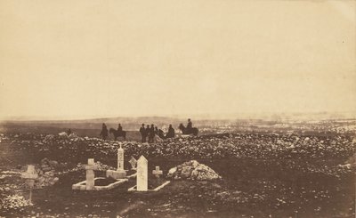 Policisté na hlídce na Cathcarts Hill od Roger Fenton