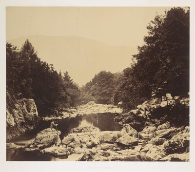 Na řece Llugwy, poblíž Bettws-y-Coed od Roger Fenton
