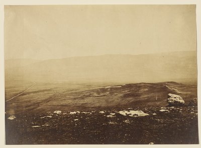 Balaklavské pláně IV. od Roger Fenton