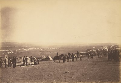 Náhorní plošina Sebastopol IV od Roger Fenton