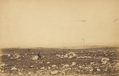 Náhorní plošina Sebastopol IX. od Roger Fenton