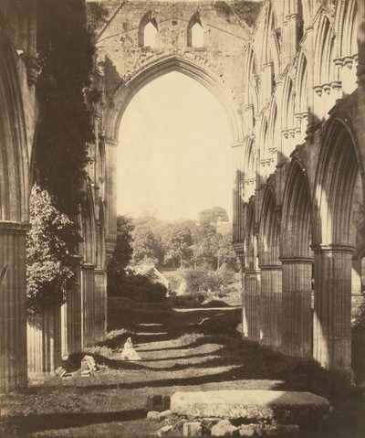 Opatství Rievaulx, 1854. od Roger Fenton