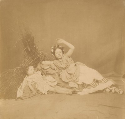 Královské děti v obraze ročních období, 1854. od Roger Fenton