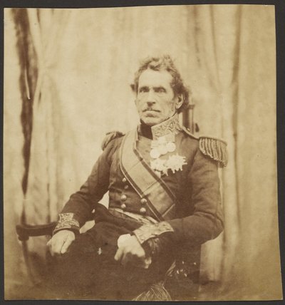 Sir De Lacy Evans od Roger Fenton