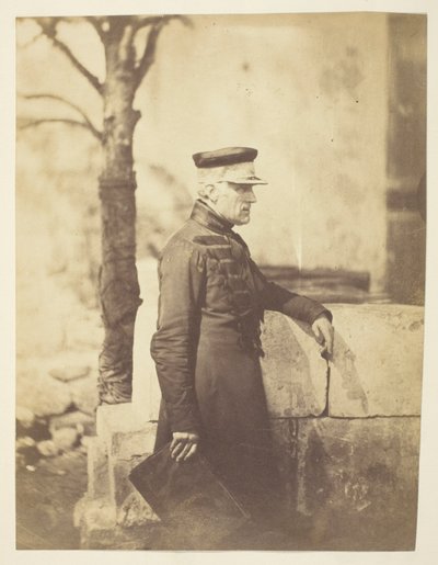 Sir Harry Jones (1791-1866), generál; hlavní inženýr v Sevastopolu, snímek pořízený na místě, Krym od Roger Fenton