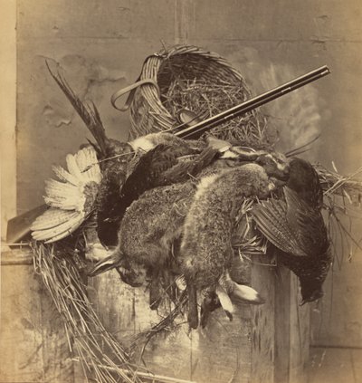 [Zátiší se zvěří a zbraní] od Roger Fenton