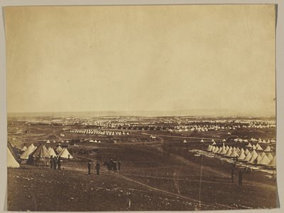 Tábor spojenců před Sebastopolem od Roger Fenton