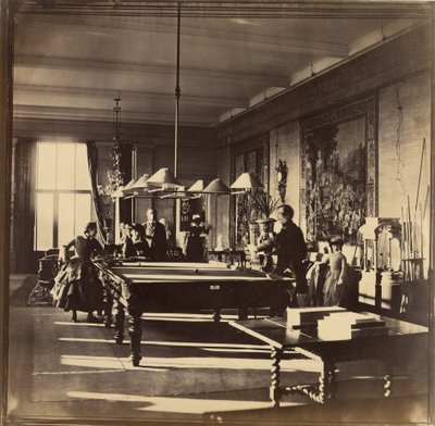 [Kulečníkový sál, Mentmore House] od Roger Fenton