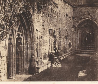 The Cloisters, Tintern Abbey,1854 (foto) od Roger Fenton