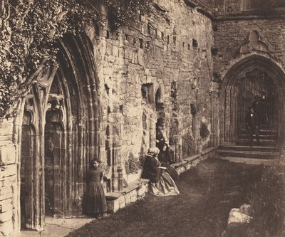 The Cloisters, Tintern Abbey, 1854. od Roger Fenton