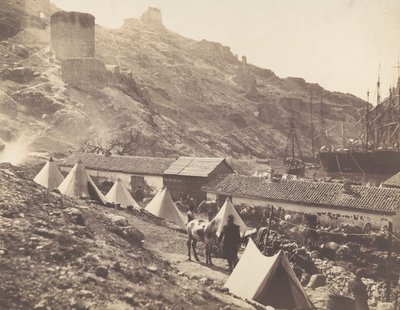Janovský hrad, Balaklava, 1855. od Roger Fenton