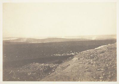 Mamelon a Malakoff z minometné baterie od Roger Fenton