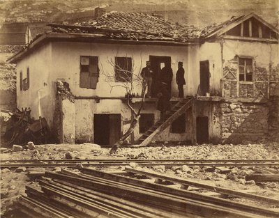 Stará pošta, Balaklava. od Roger Fenton