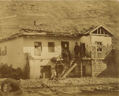 Stará pošta, Balaklava. od Roger Fenton