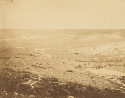Údolí Inkermann II. od Roger Fenton