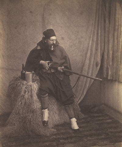 Zouave, 2. divize, 1855. od Roger Fenton