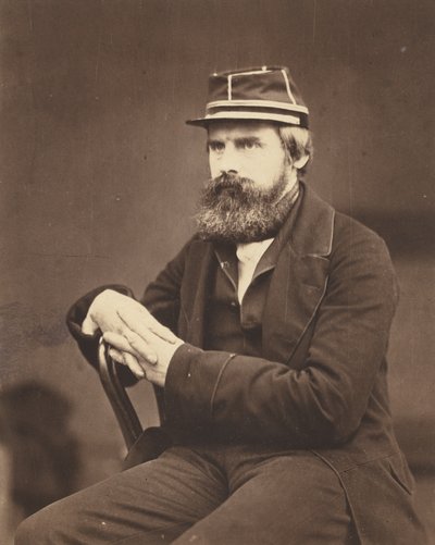 portrét muže ,c. 1855 (foto) od Roger Fenton