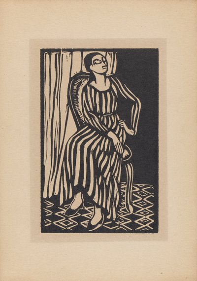 Pruhované šaty od Roger Fry