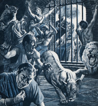 Caligula (litografie) od Roger Payne